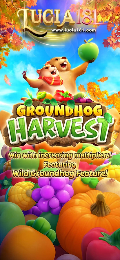 ทดลองเล่นสล็อต Groundhog Harvest